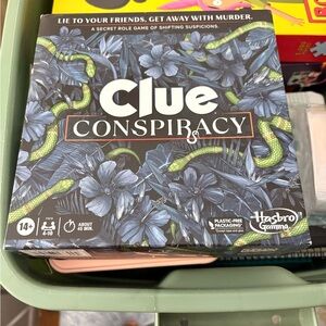 Clue Conspiracy Board Game
